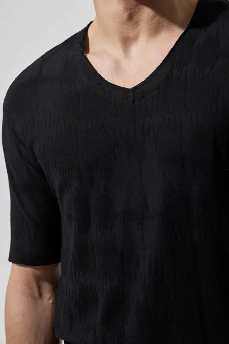 Jacquard t-shirt